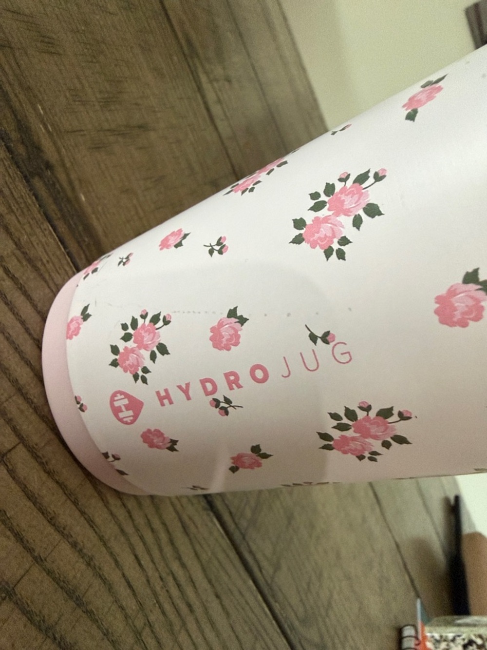 HydroJug Pink Kids Everyday Tumbler with Light Pink Lid - Picture 3 of 8